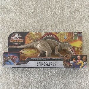 Spinosaurus Rex Dinosaur Dino escape Brown Jurassic world camp Cretaceous
